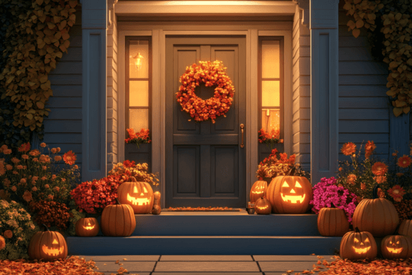 3D Halloween Front Rendering: Elevate Your Seasonal Designs