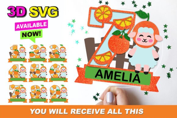 Charming 3D SVG Collection for Creative Projects